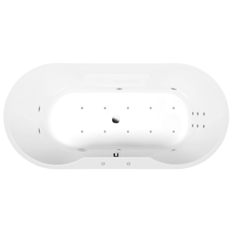 massaaživann IO Hydro-Air, 180x85x49 cm, valge