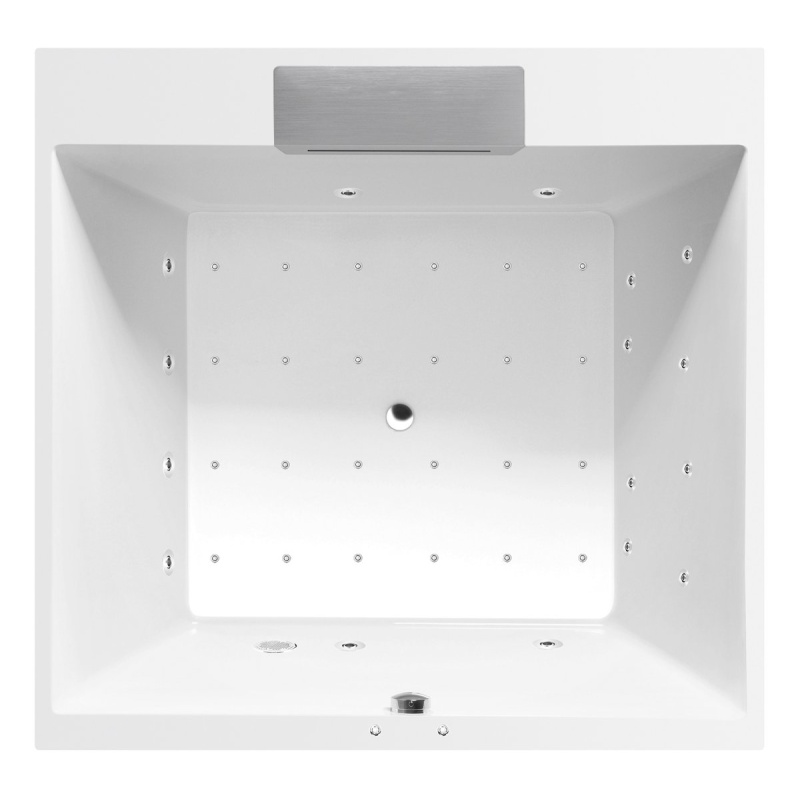 massaaživann  CAME FALLS  175x175x50cm,  Active Hydro-Air,  kroom