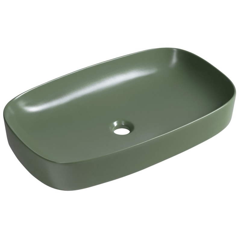 valamu töötasapinnale MATTEO 65x40cm,  green matt