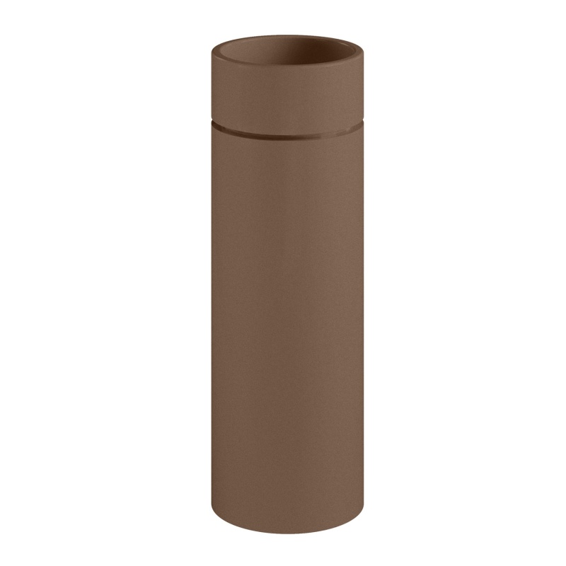 eraldiseisev valamu Oke 30, äravool põrandasse, matt pruun