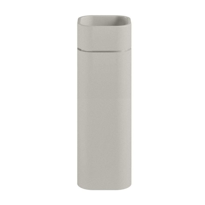 eraldiseisev valamu Hako 30x30, äravool põrandasse, matt hall