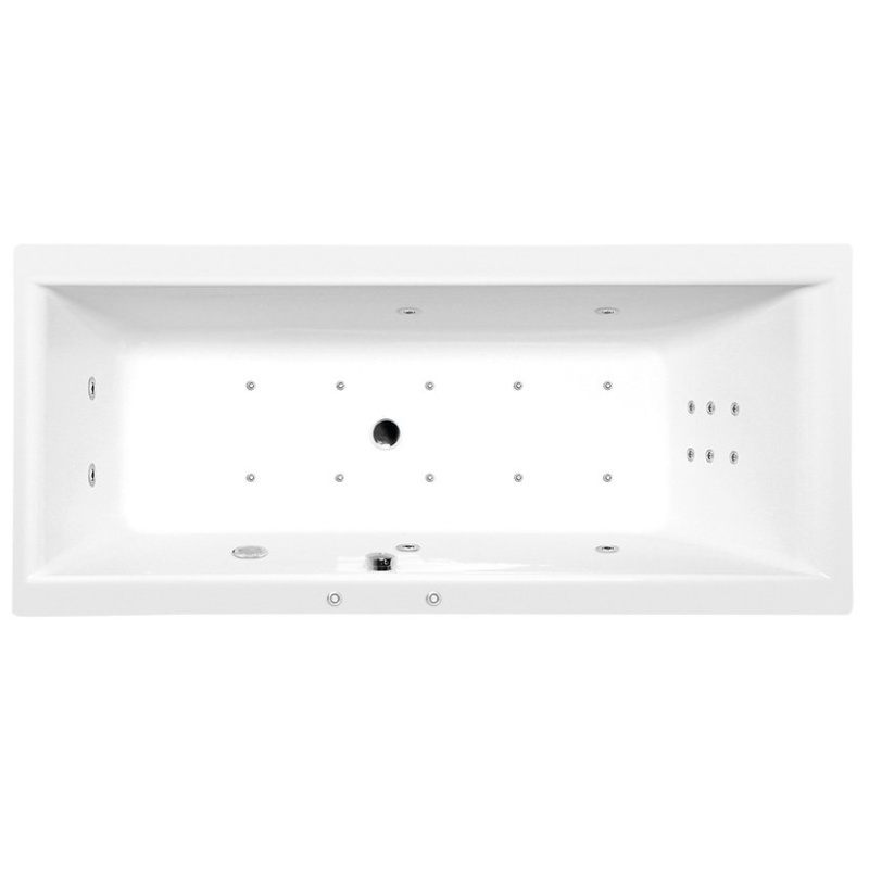 massaaživann Cleo Hydro-Air, 180x80x48 cm, valge