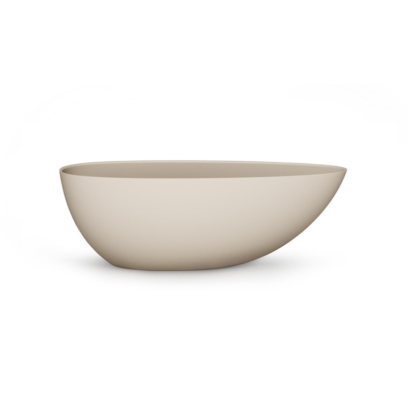 Silkstone kivimassist vann Bella OVO, peidetud sifoon/ülevooluga, matt caffe latte