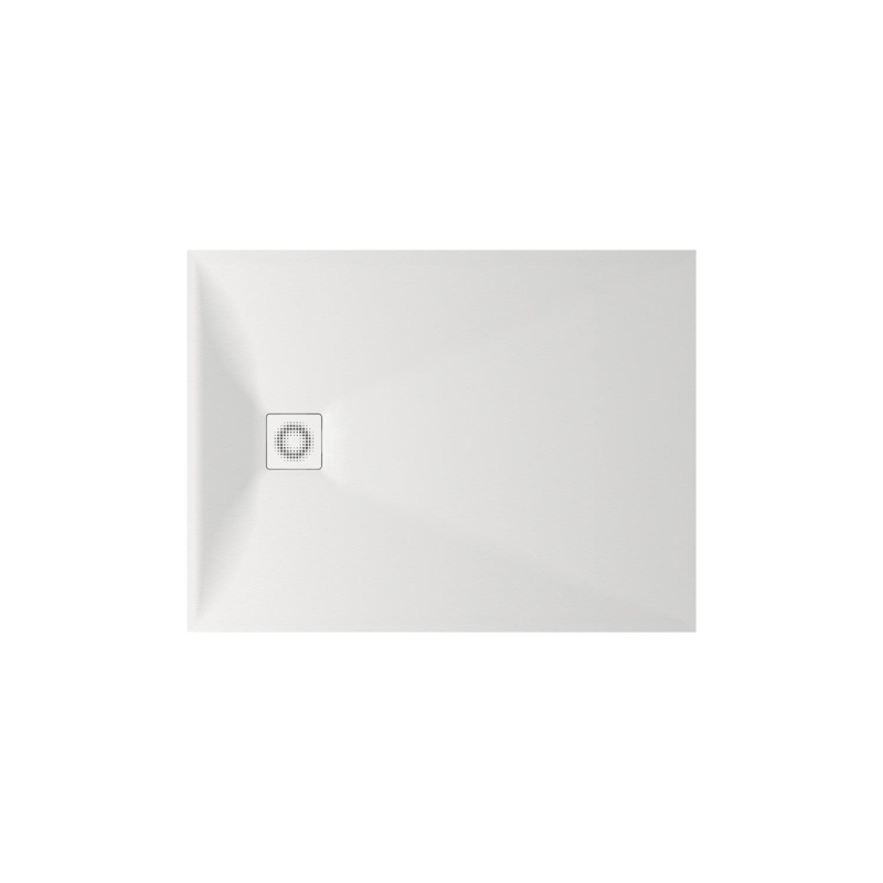 dušialus Lettera 90x120 valge, komplektis jalad, paneel ja sifoon