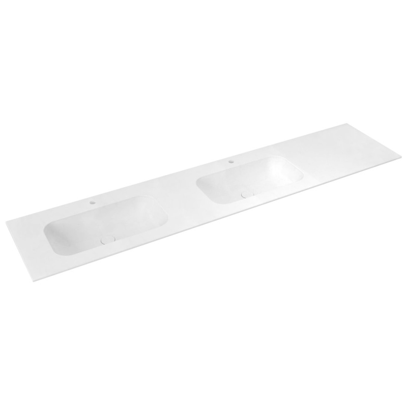 valamu ARUBA L, 240x51.5 cm, valge matt