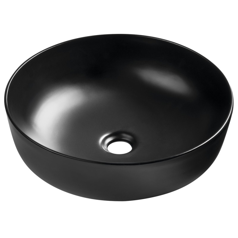 valamu töötasapinnale RONDEA dia. 41cm,  must matt