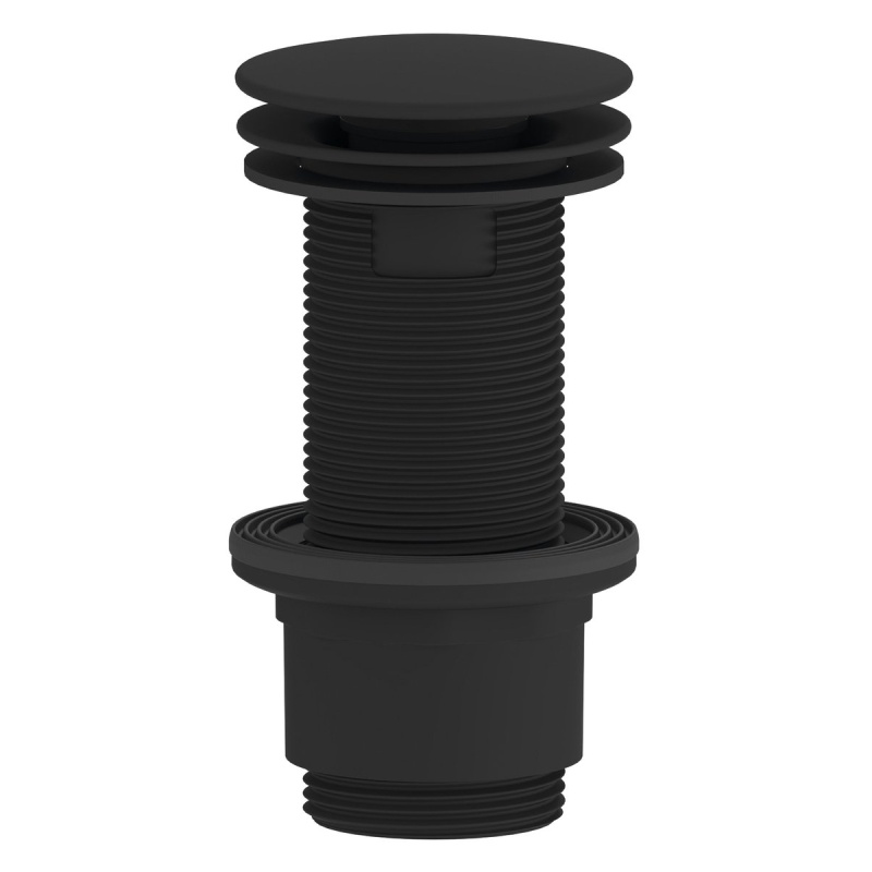 põhjaklapp "free flow" 5/4´´ 10-80 mm, ABS/must