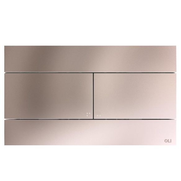 loputusnupp Slim, harjatud teras