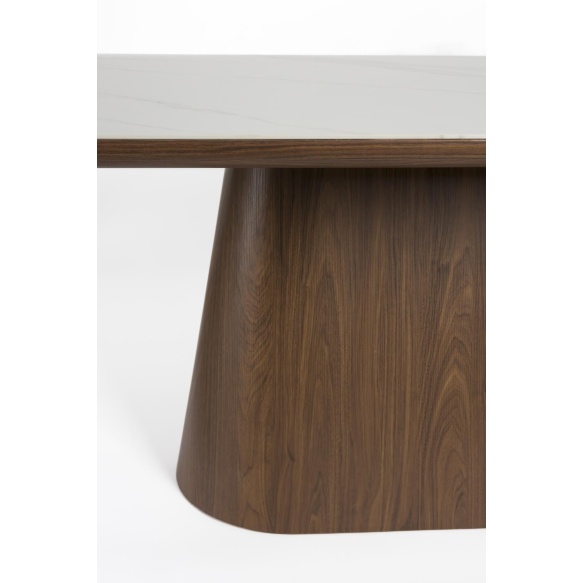 söögilaud Almira Oval Walnut