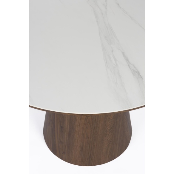 söögilaud Almira Round Walnut