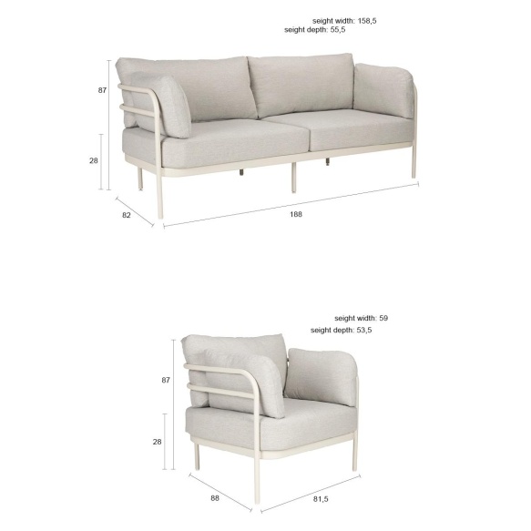 õuemööbli komplekt Vista