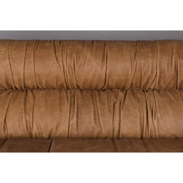 diivan Douglas Wax Leather Cognac