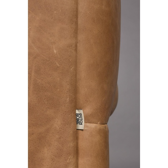 diivan Douglas Wax Leather Cognac