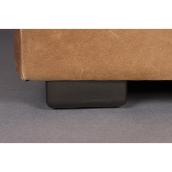 diivan Douglas Wax Leather Cognac