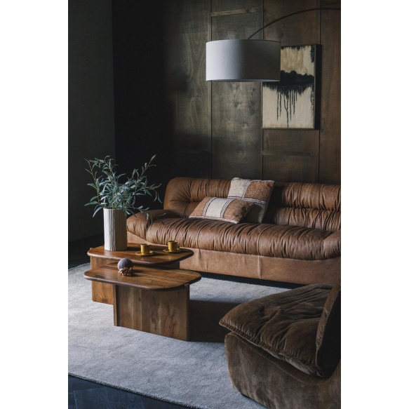 diivan Douglas Wax Leather Cognac