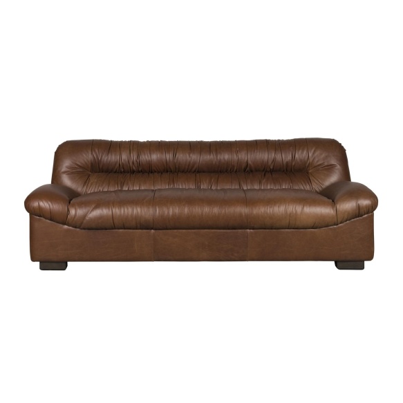 diivan Douglas Wax Leather Chocolate
