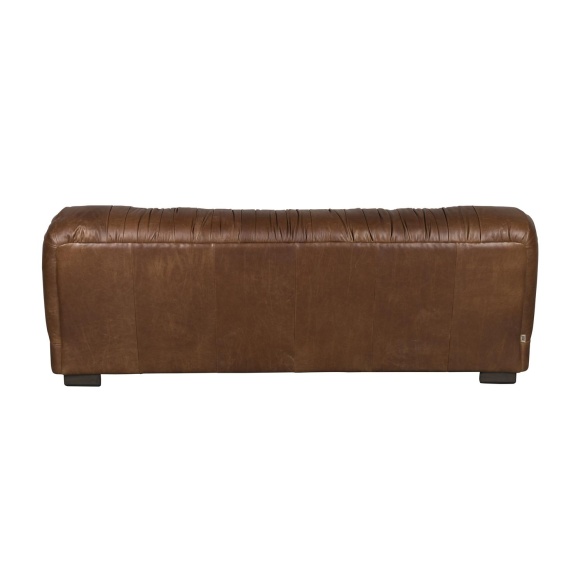 diivan Douglas Wax Leather Chocolate