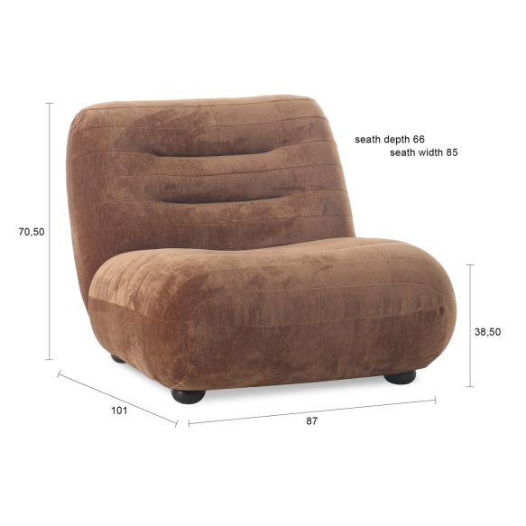 tugitool Wyatt Velours Chocolate