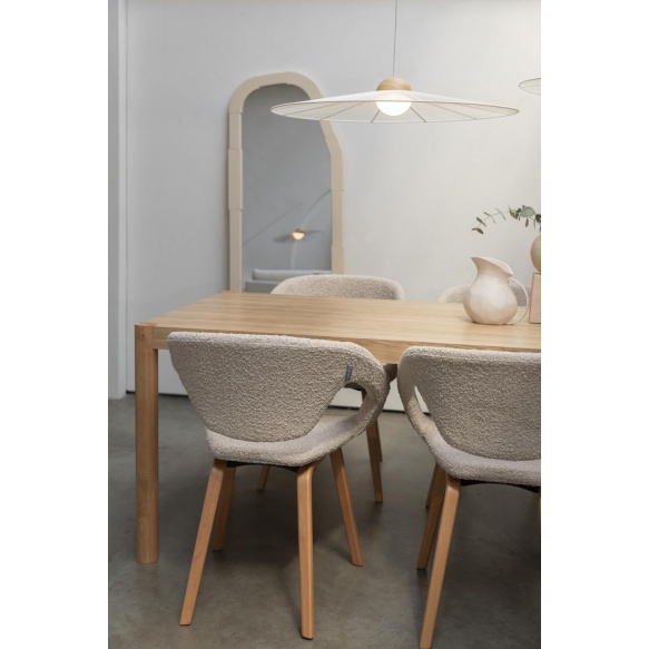 söögilaud Sticks 220x90 Natural