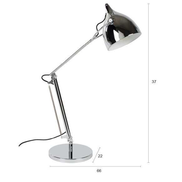 laualamp Reader Chrome