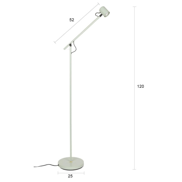 põrandalamp Aero Green