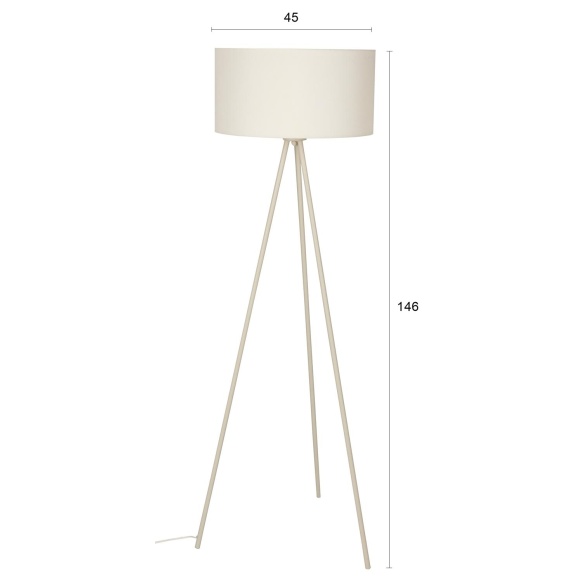 põrandalamp Susie Beige