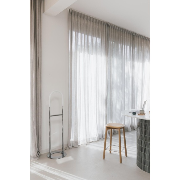 põrandalamp Arch Chrome