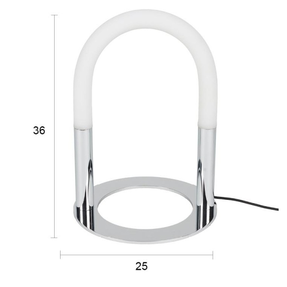 laualamp Arch Chrome