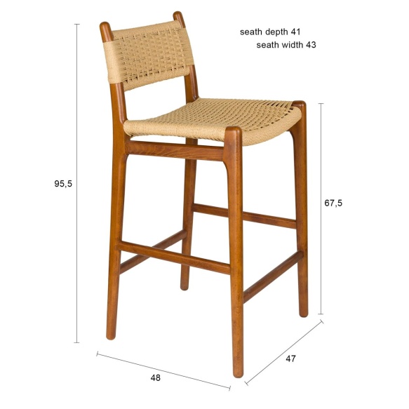 baaritool Cecile Walnut