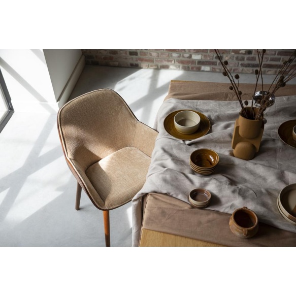 käetugedega tool Taylor Beige