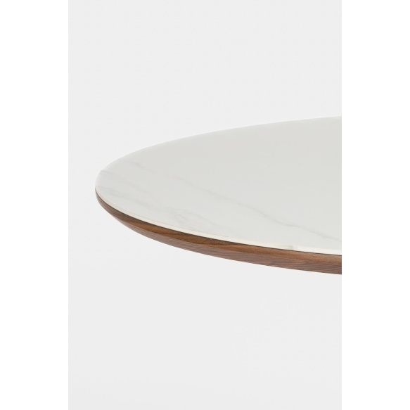 söögilaud Almira Oval 180 Walnut