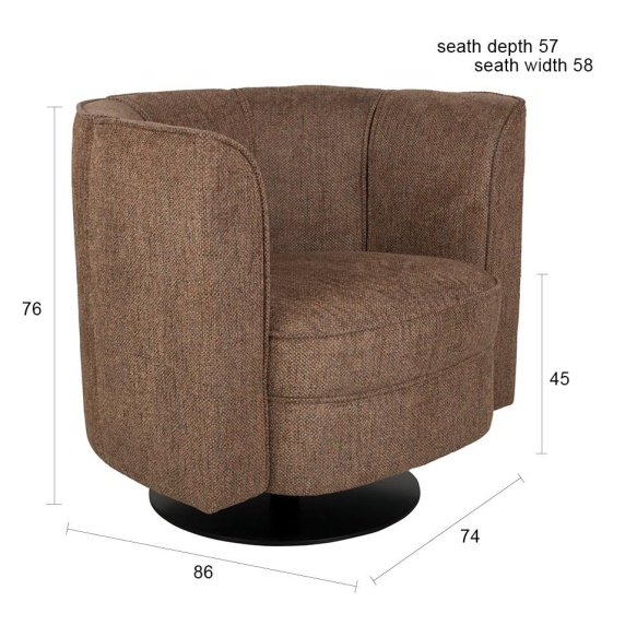 tugitool Flower Brown