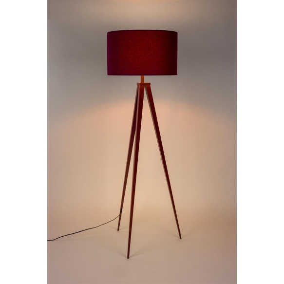 põrandalamp Tripod Marsala Red