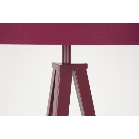põrandalamp Tripod Marsala Red