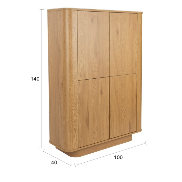 kapp Almira Oak