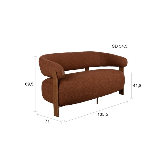 diivan 2-Seater Robyn