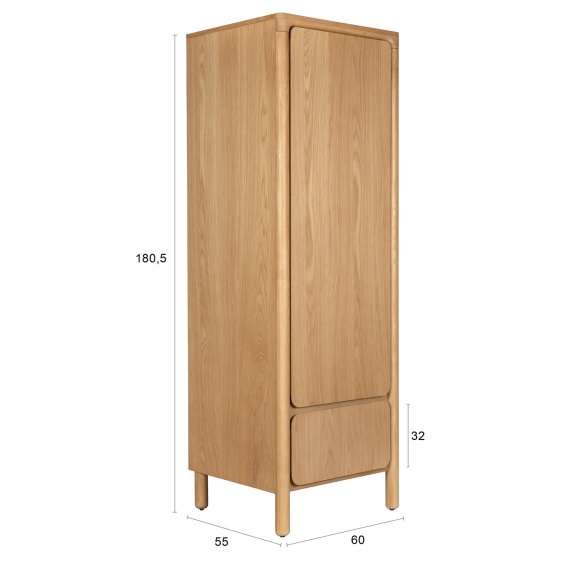 kapp Storm One Door Natural