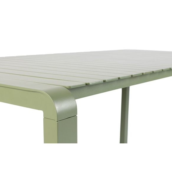 komplekt: õuelaud Vondel + 4 käetugedega tooli Vondel Green