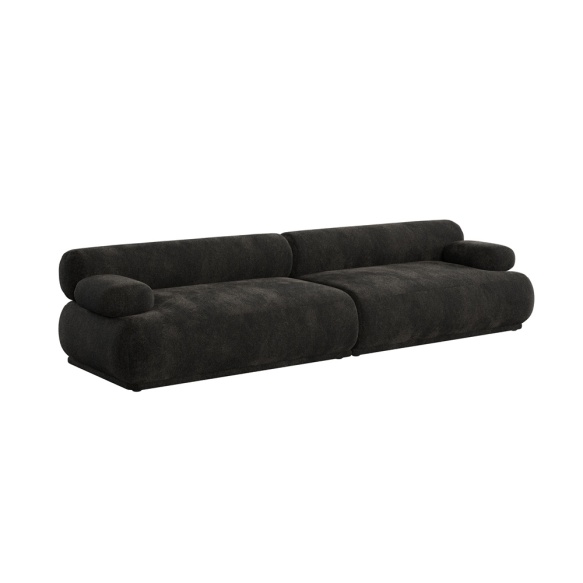 diivan Rembrandt 3-Seater Dark Brown