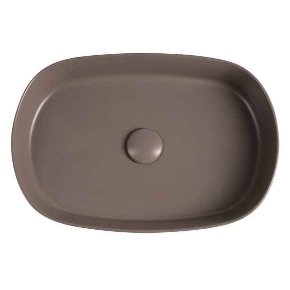 valamu töötasapinnale Infinity Oval 55x36 cm, taupe