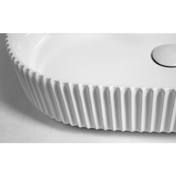 valamu töötasapinnale,  SINTESI 60x40cm,  valge