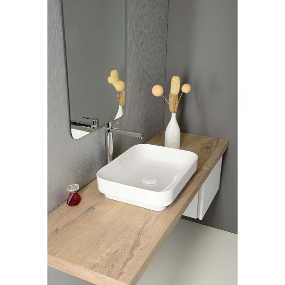 valamu töötasapinnale Sott Aqua 50x38 cm, valge