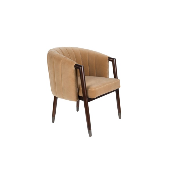 käsinojallinen tuoli Tammy, Caramel (fire retardant)