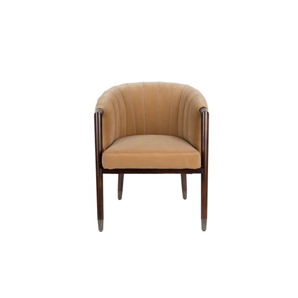 käsinojallinen tuoli Tammy, Caramel (fire retardant)