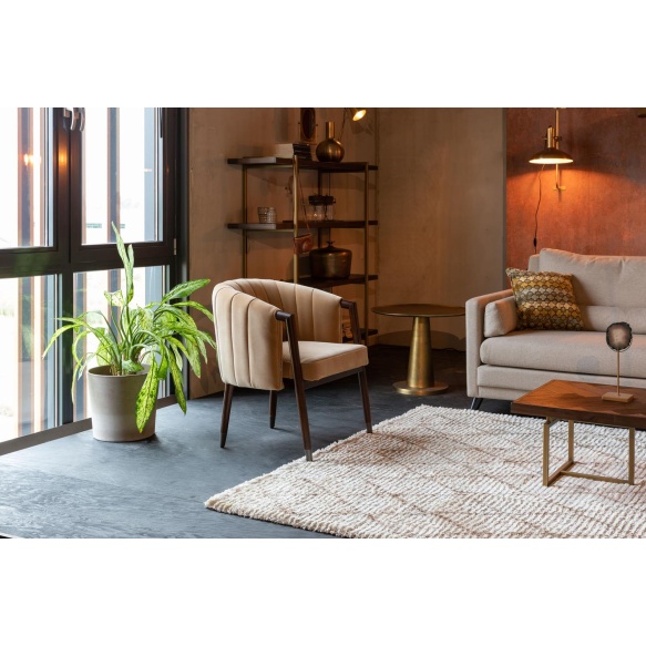 käsinojallinen tuoli Tammy, Caramel (fire retardant)