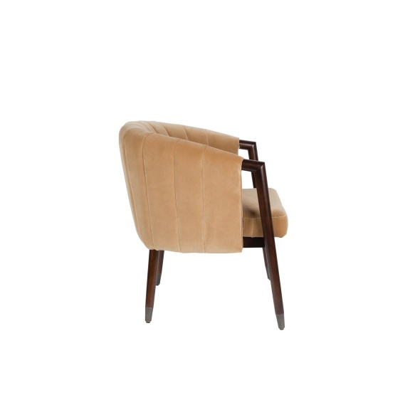 käsinojallinen tuoli Tammy, Caramel (fire retardant)