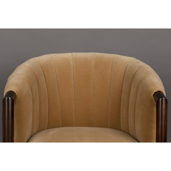 käsinojallinen tuoli Tammy, Caramel (fire retardant)