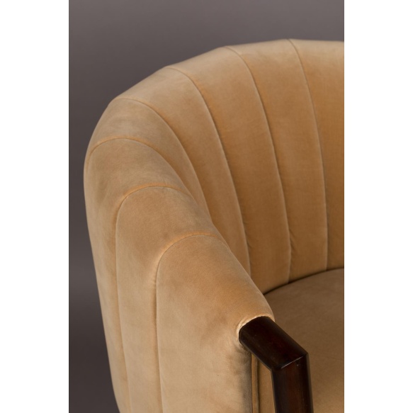 käsinojallinen tuoli Tammy, Caramel (fire retardant)