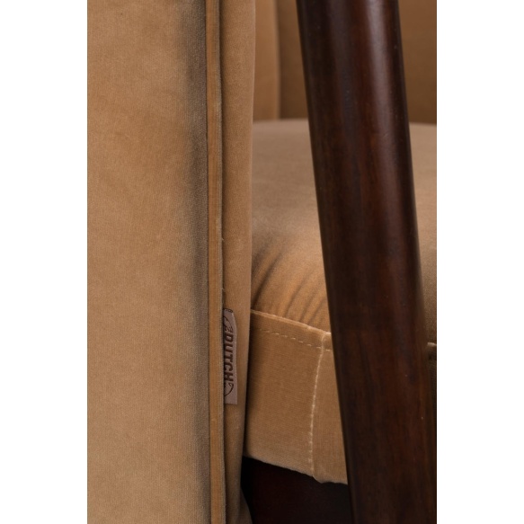 käsinojallinen tuoli Tammy, Caramel (fire retardant)