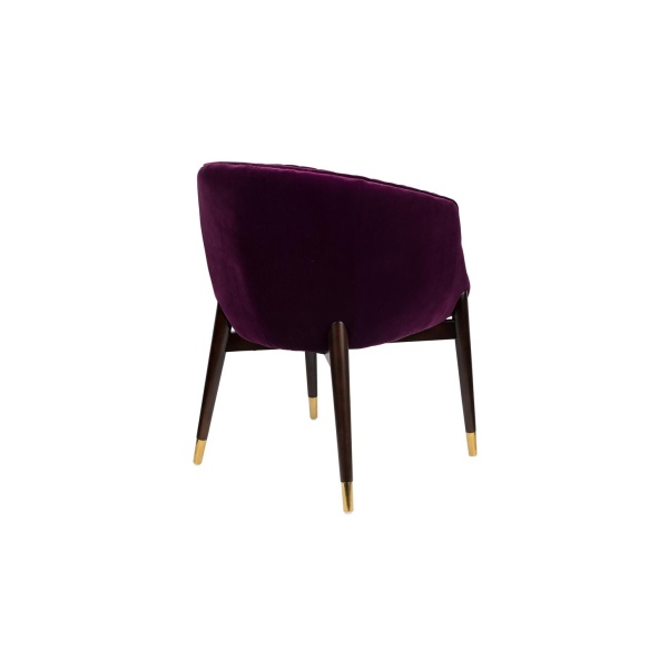 käsinojallinen tuoli Dolly Purple (fire retardant)